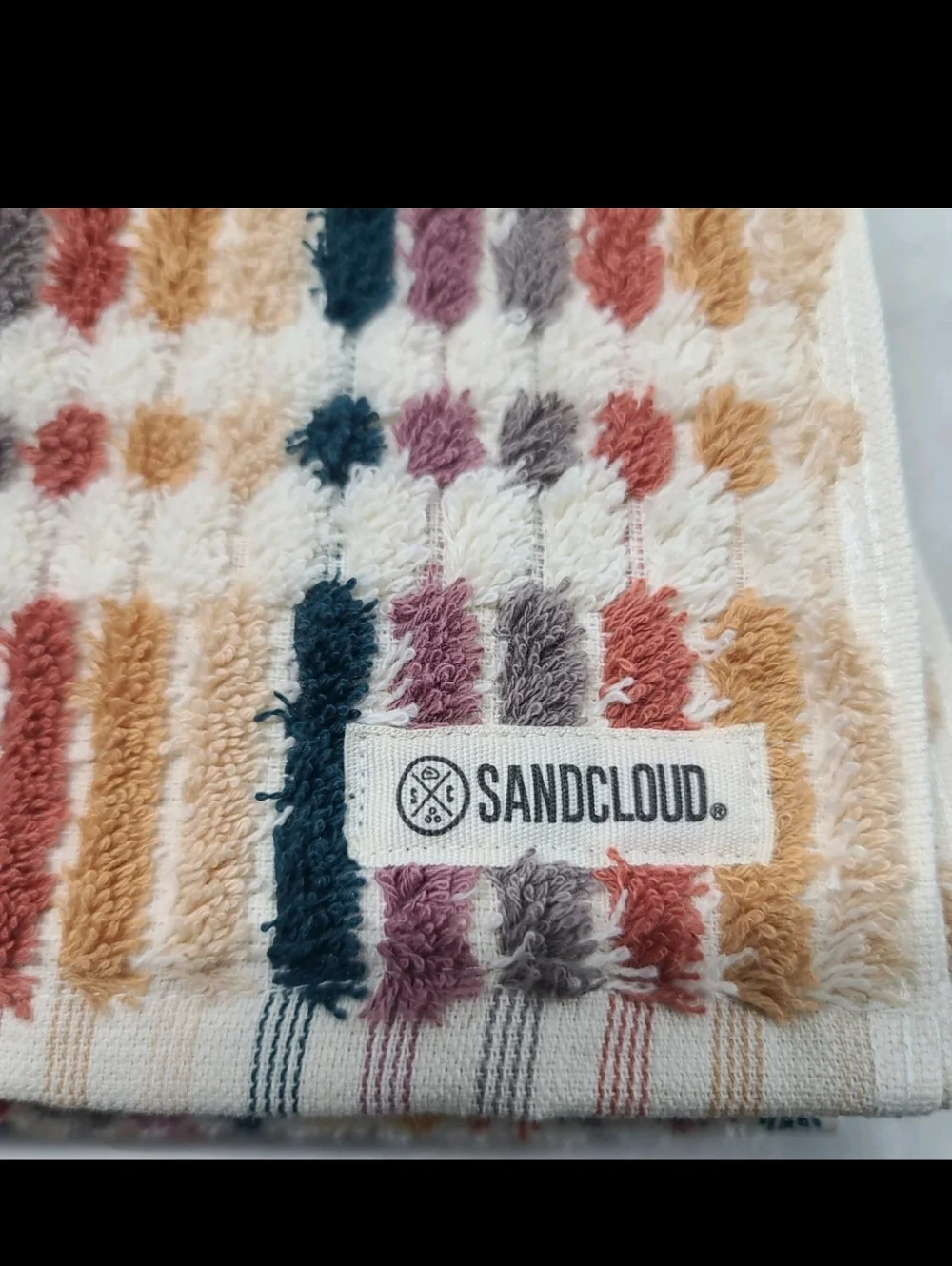 2pc 100% Organic Turkish Cotton Luxury Mosaic Hand Towel Set New